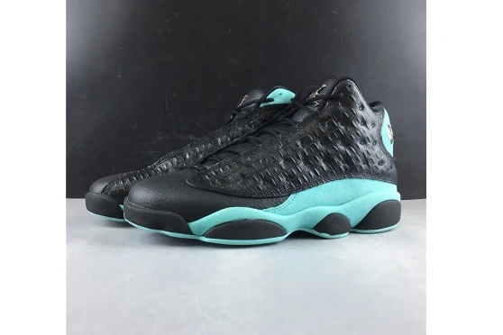 BLACK AllSeason 414571-030 ISLAND JORDAN 414571-030 RETRO 13 714 AIR GREEN 0608